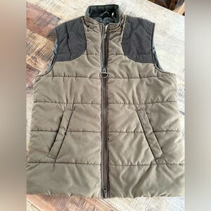 Barbour Ludlow Gilet Vest Sz S Green Shooting